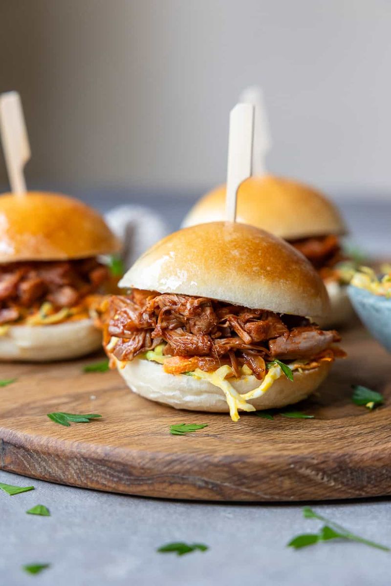 BBQ Jackfruit Sliders