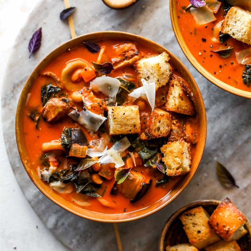 Roasted Eggplant Soup