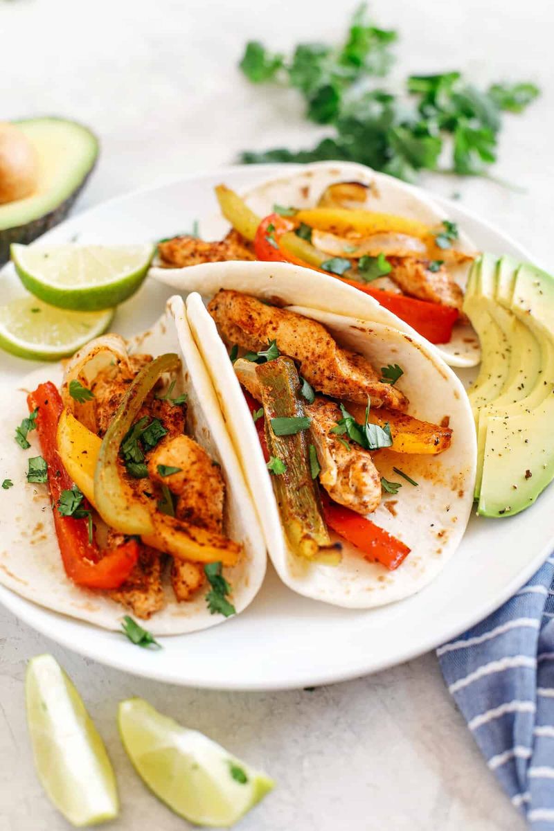 Veggie-Packed Chicken Fajitas