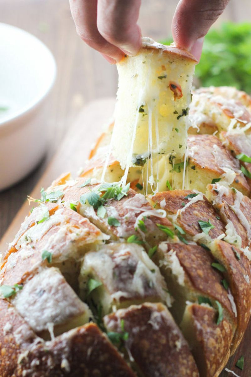 Pull-Apart Garlic Bread