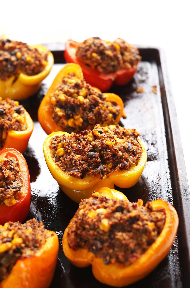 Grilled Stuffed Bell Peppers