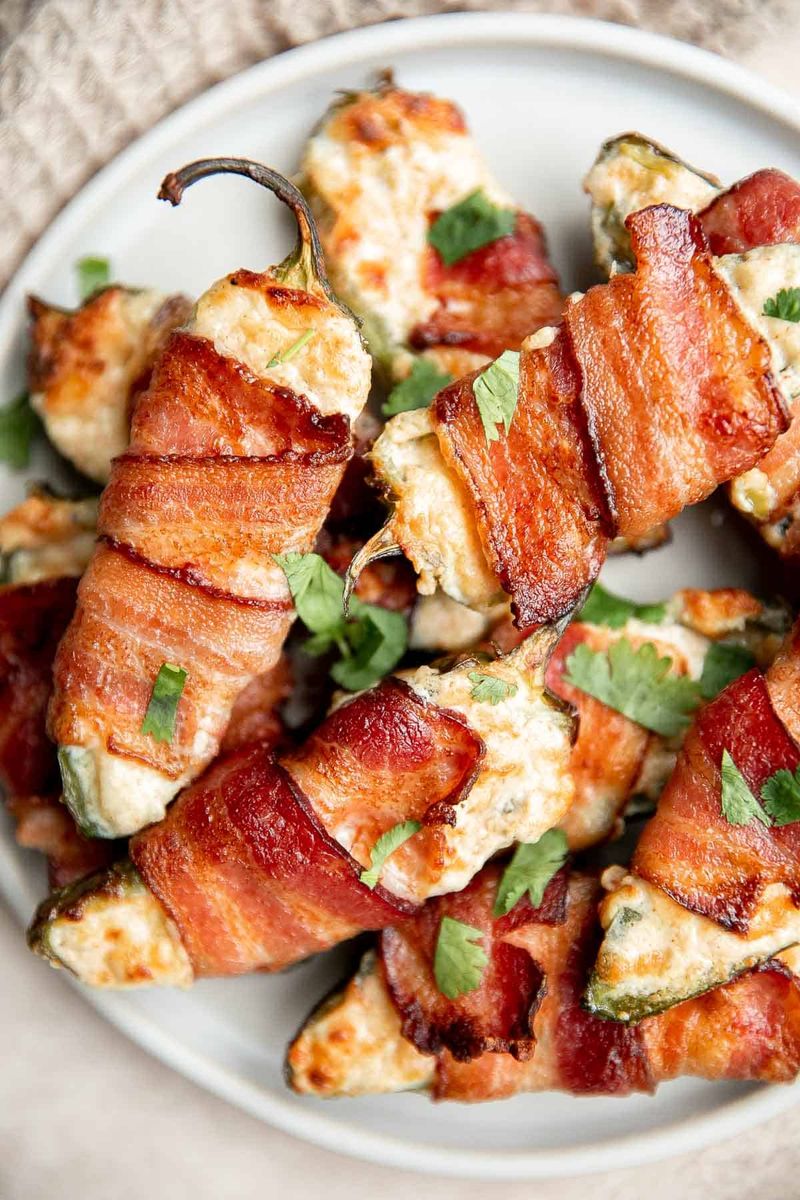Bacon-Wrapped Stuffed Jalapeños