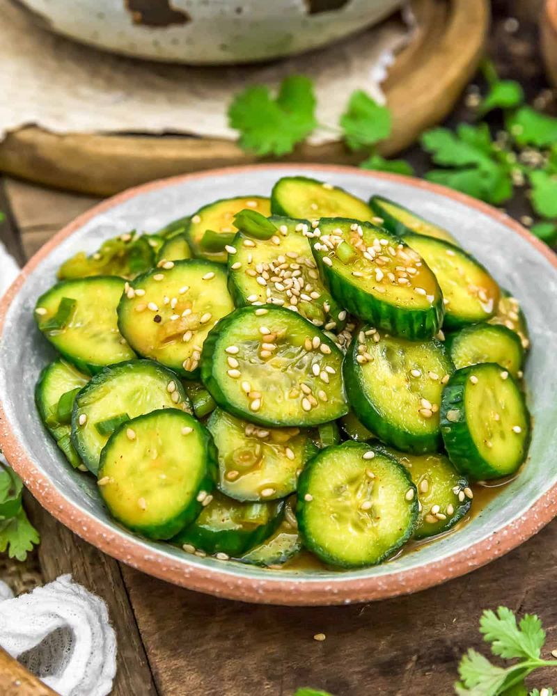 Asian-Inspired Cucumber Salad