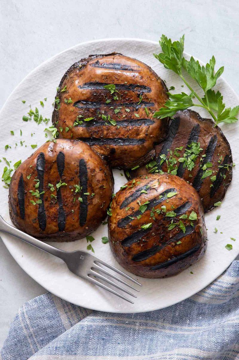 Sizzling Portobello Mushroom Caps