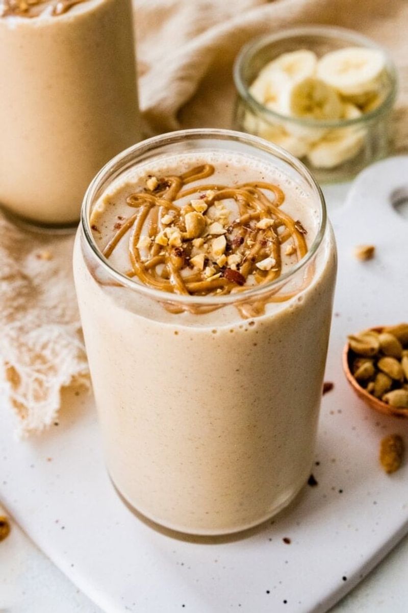 Peanut Butter Banana Protein Smoothie