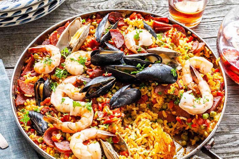 One-Pan Seafood Paella