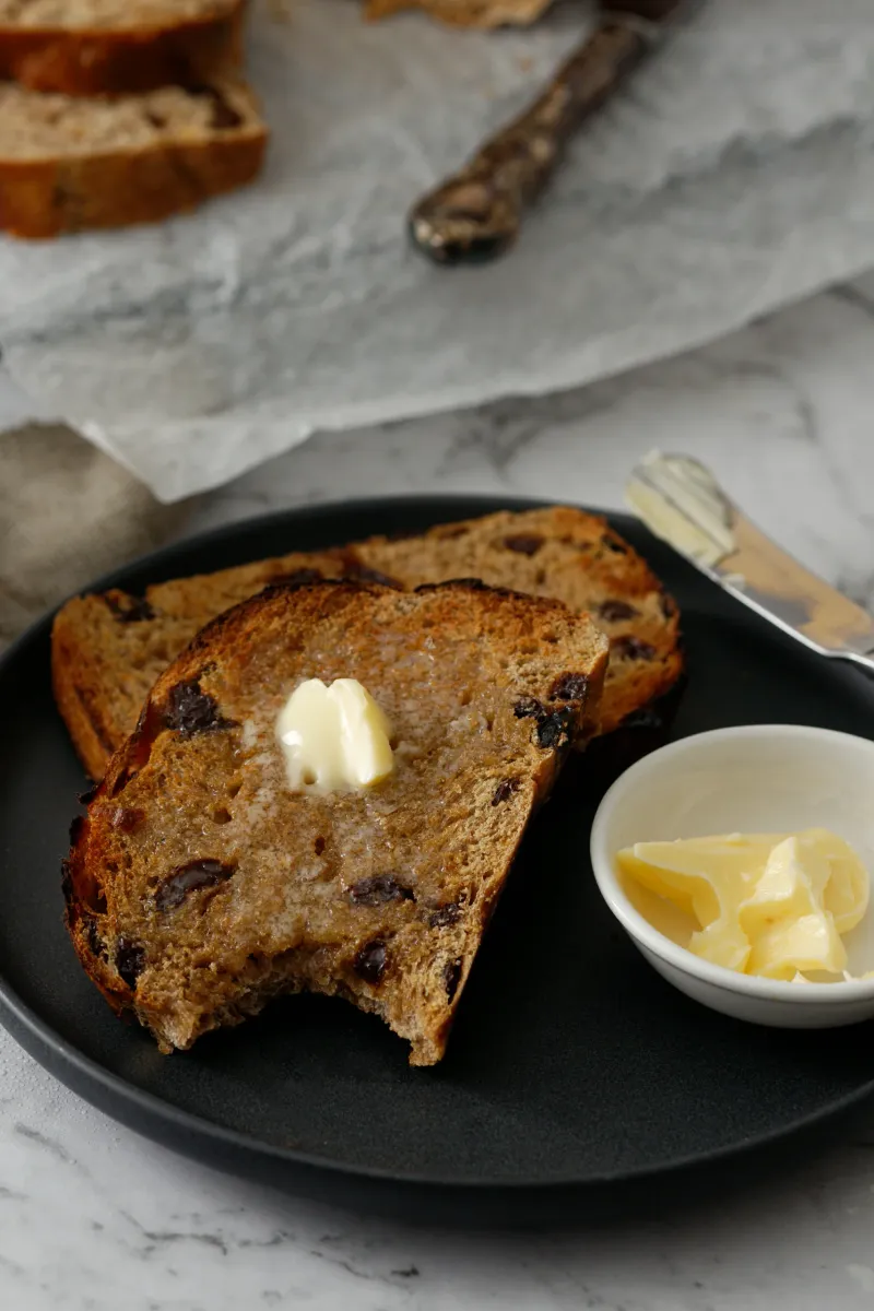 Hot Buttered Raisin Toast