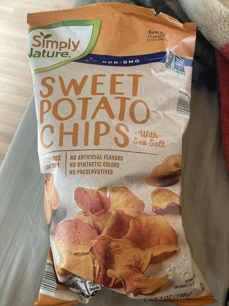 Simply Nature Parmesan & Herb Sweet Potato Chips
