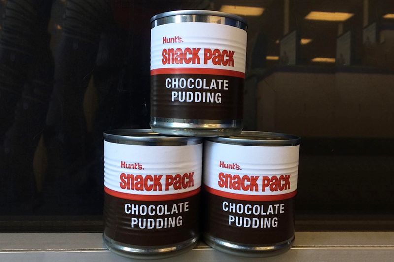 Snack Pack Chocolate Pudding (With Foil Lid)
