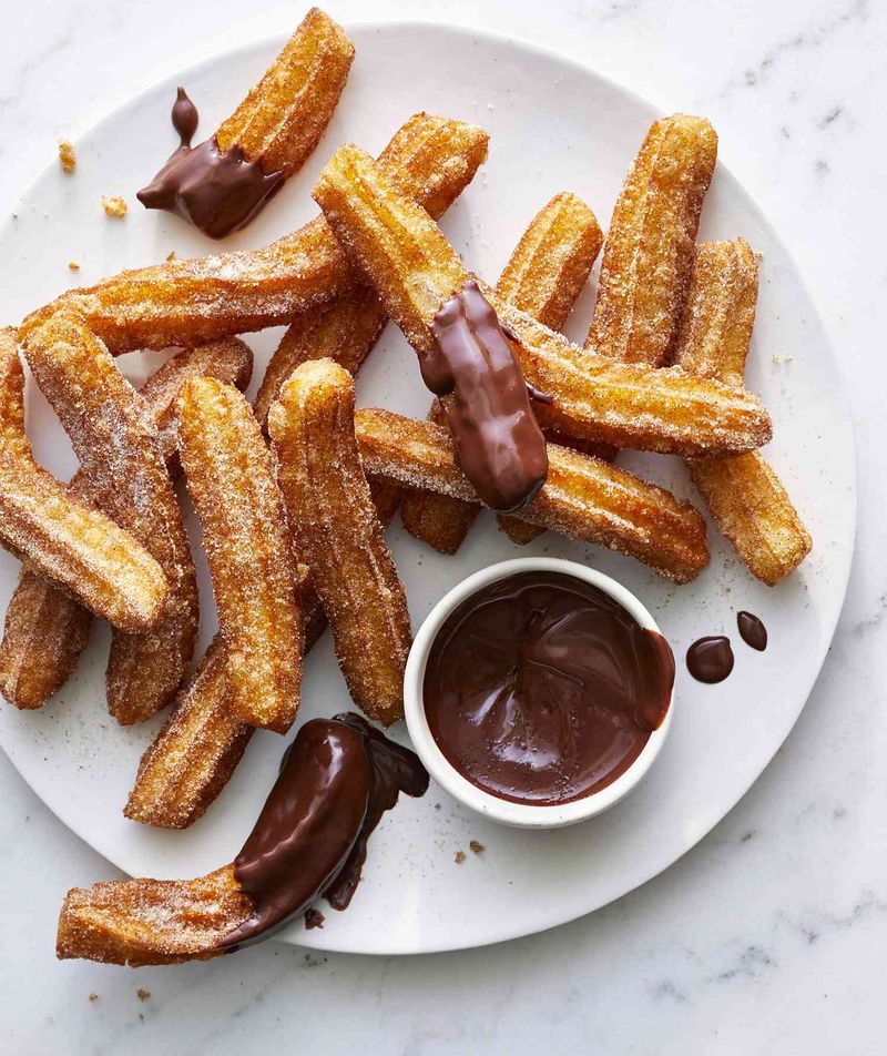 Hazelnut Churros