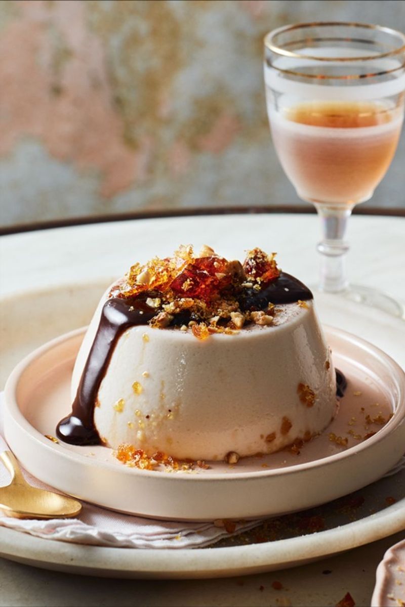 Hazelnut Panna Cotta