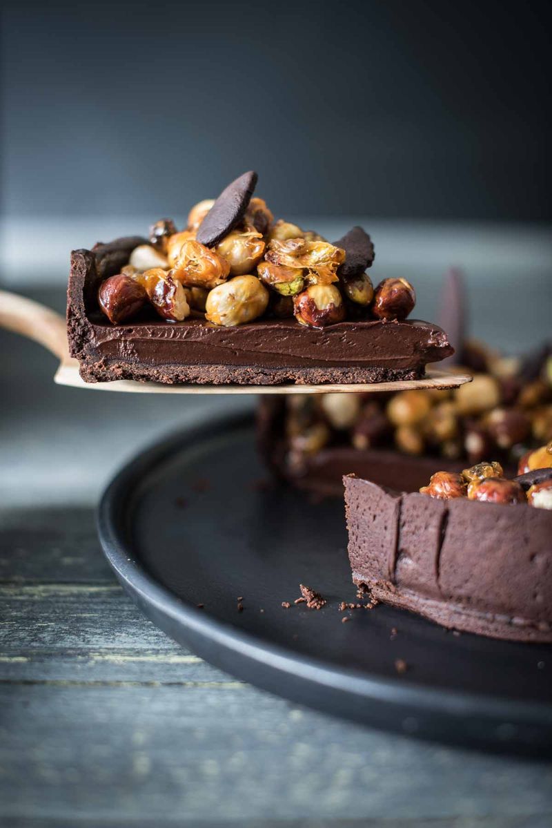 Hazelnut Chocolate Tart