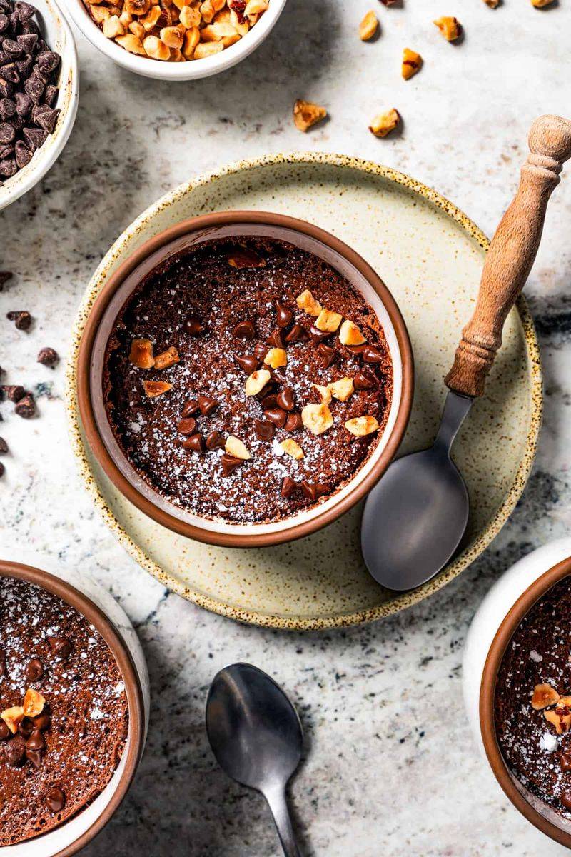 Hazelnut Chocolate Soufflé