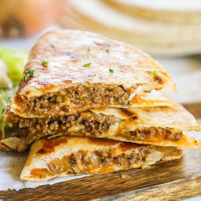 Beefy Quesadillas