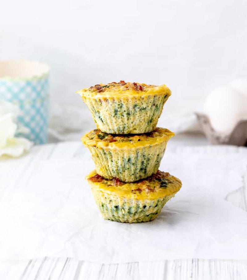 Breakfast Egg Muffins With Turkey Sausage