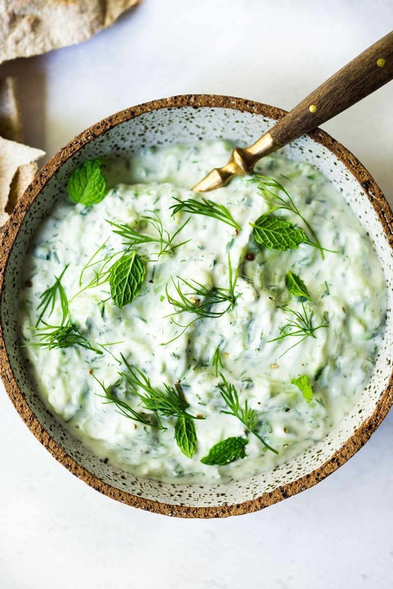 Fresh Tzatziki Cucumber Dip