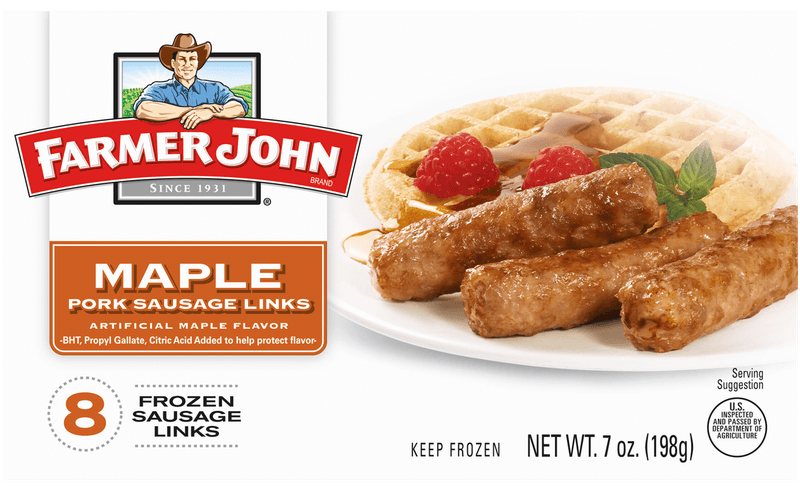 Farmer John Maple Pork Sausage Links