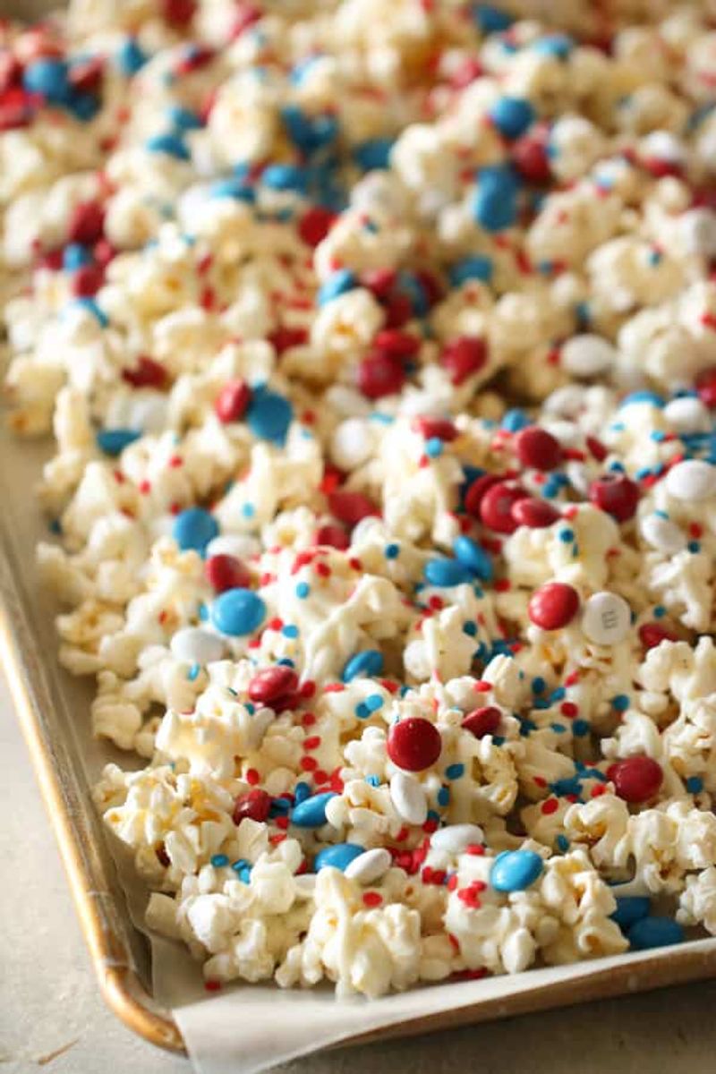 Fourth Of July Popcorn Mix