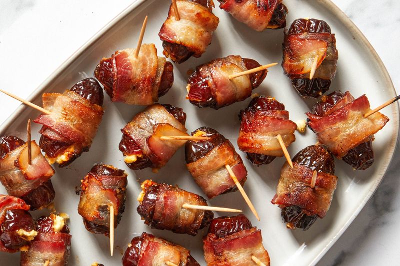 Bacon-Wrapped Dates
