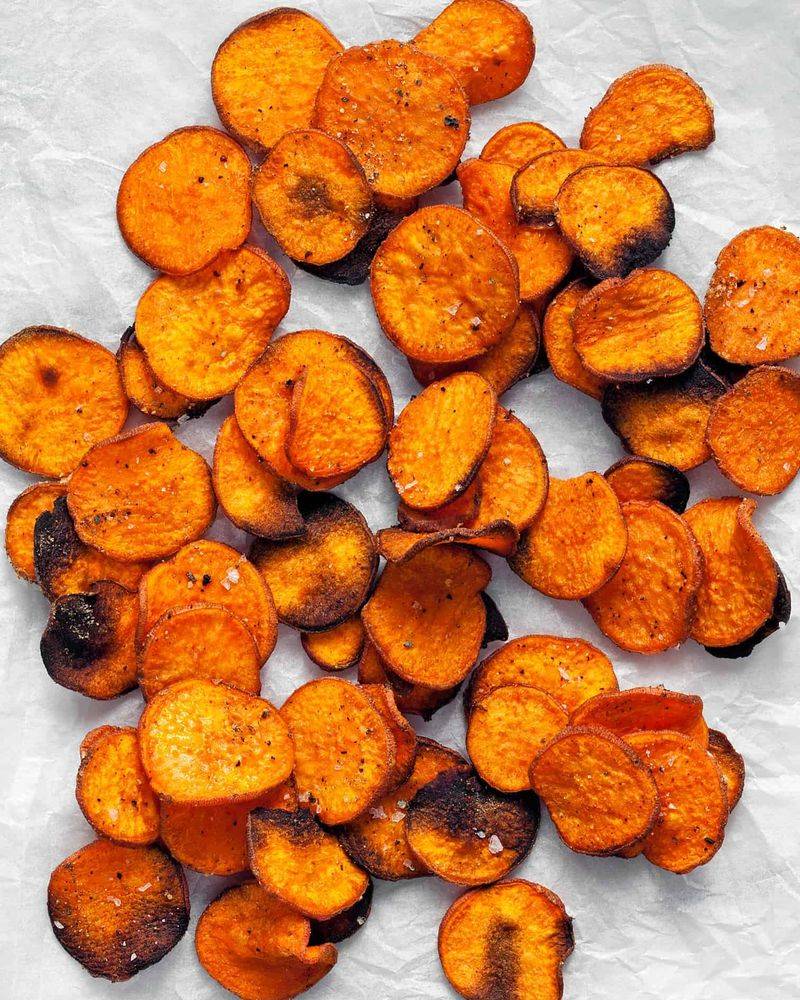Baked Sweet Potato Rounds