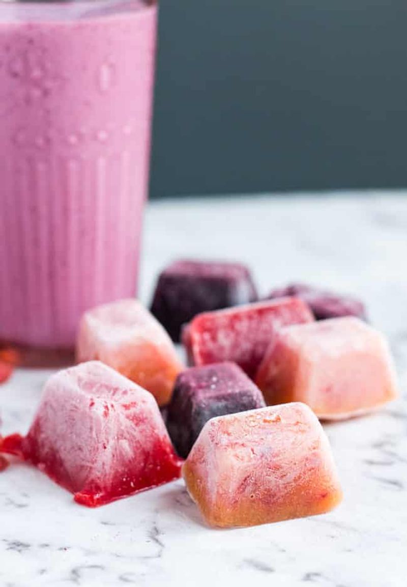Portion Control With Ice Cube Trays