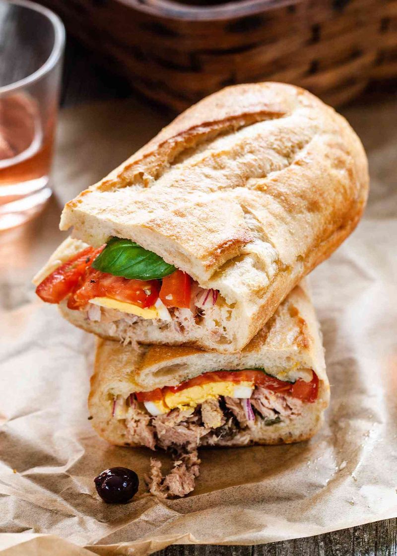 Tuna Niçoise Sandwich
