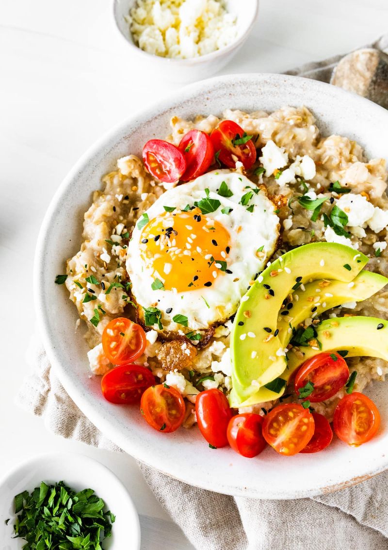 Five-Minute Savory Oatmeal 