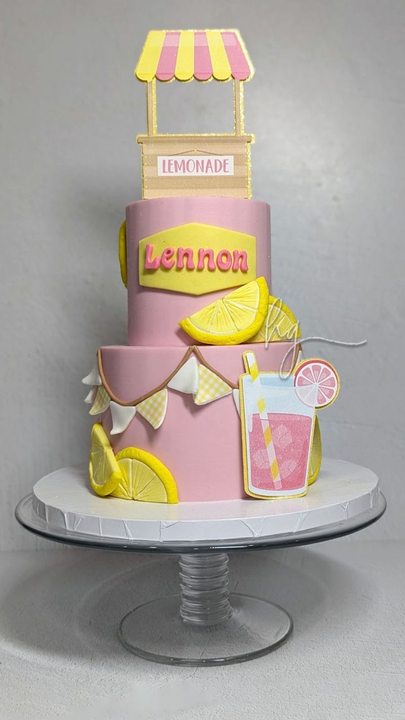 Lemonade Stand Cake