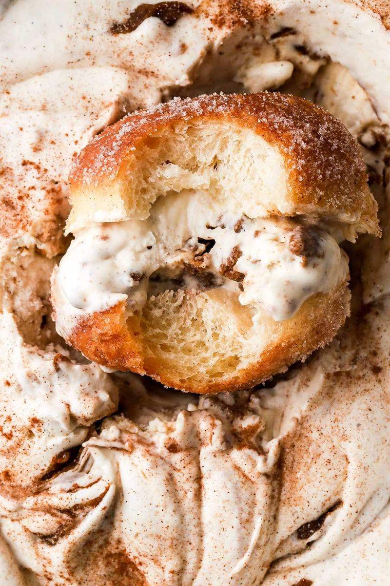 Ice Cream Cinnamon Rolls