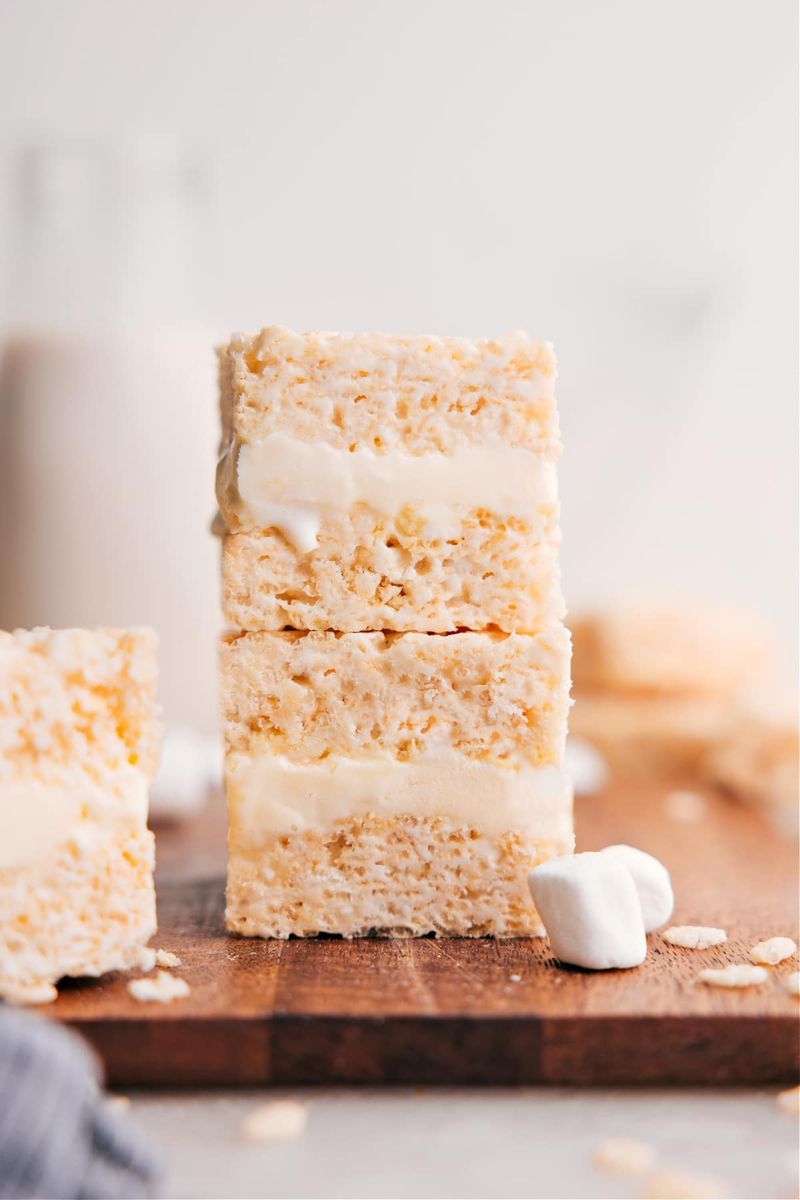 Ice Cream Rice Krispie Treats
