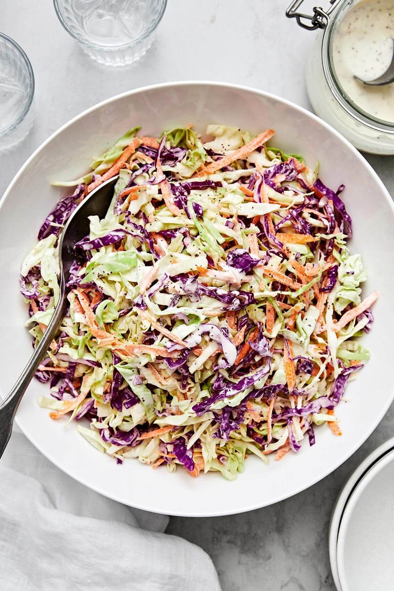 Coleslaw With Apple Cider Dressing