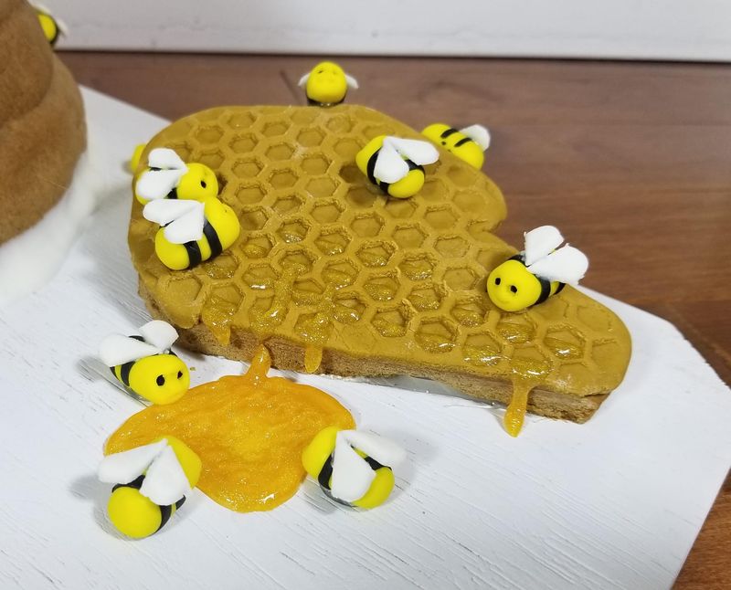 Beehive Gingerbread Structure