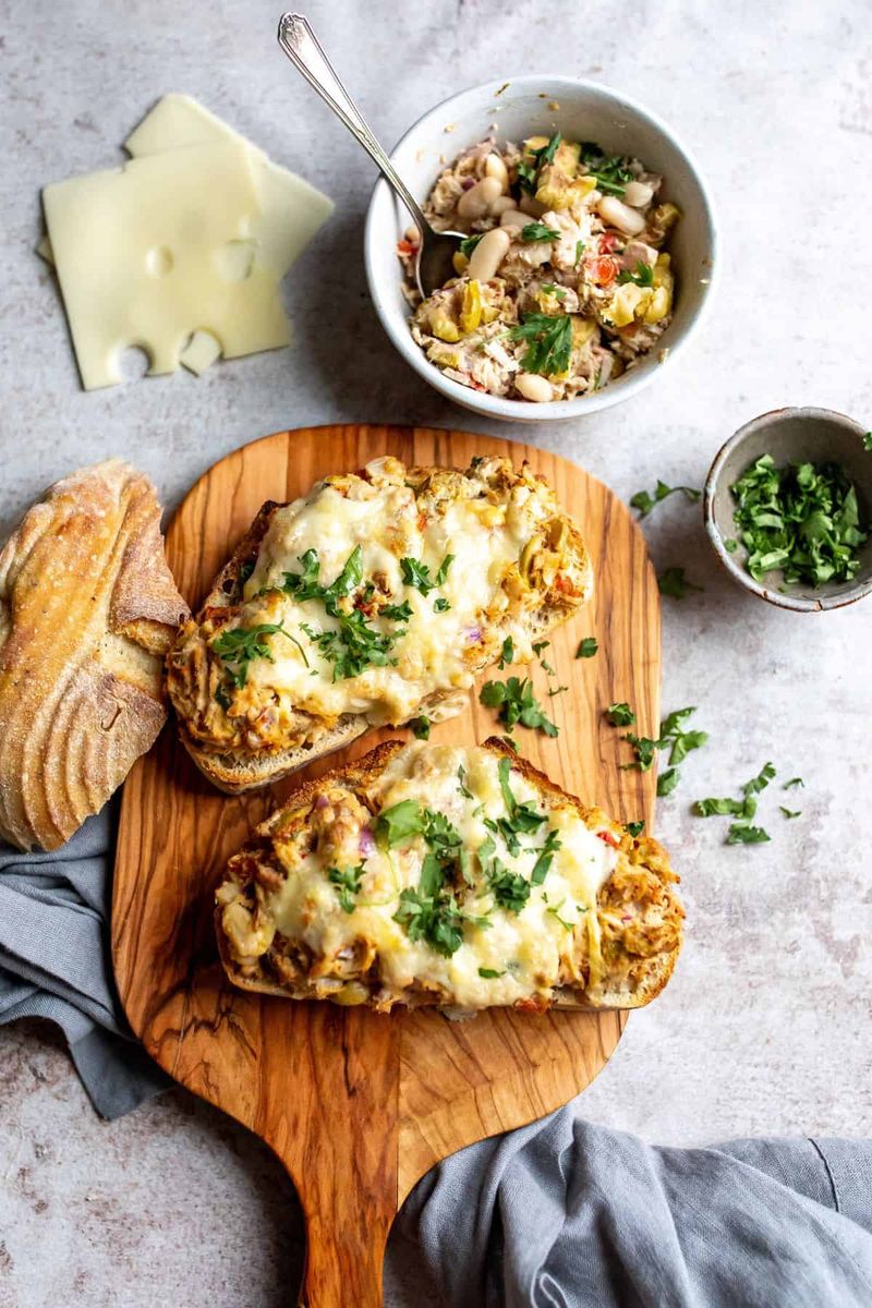 Mediterranean Tuna Melts