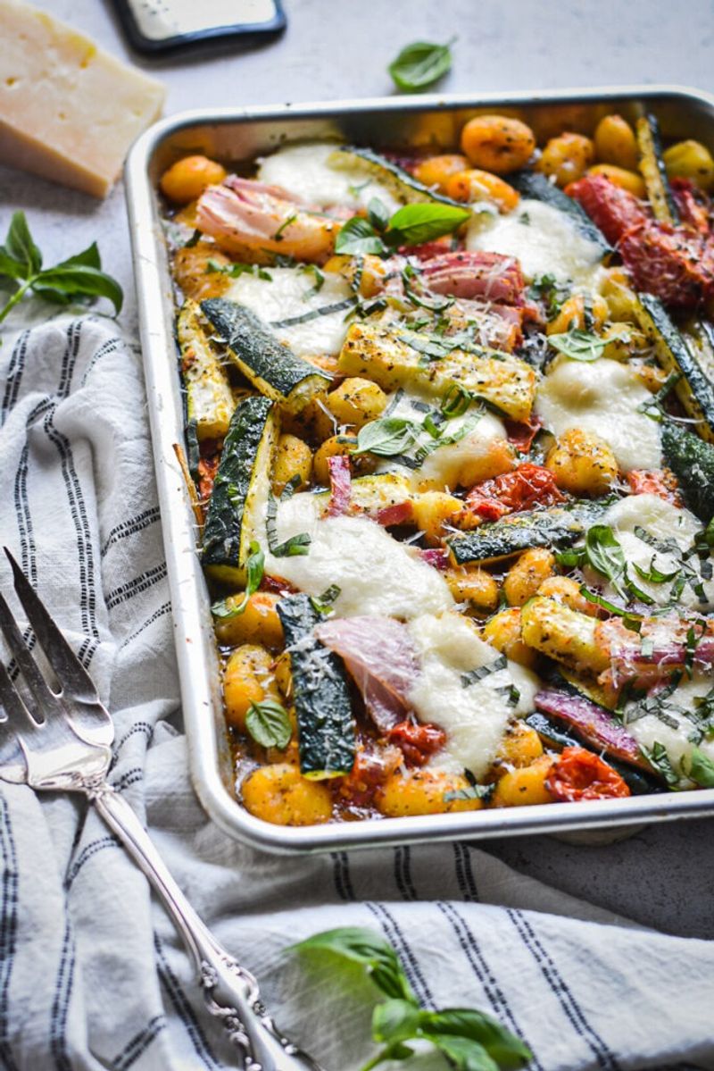 Baked Gnocchi With Summer Veggies