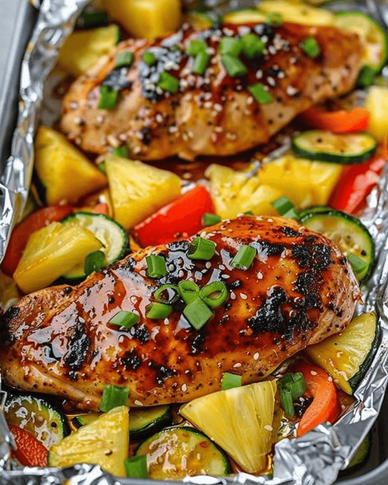 Teriyaki Chicken And Pineapple