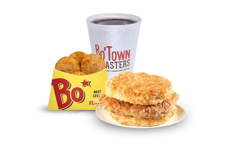Bojangles' $4.99 Cajun Filet Biscuit Combo