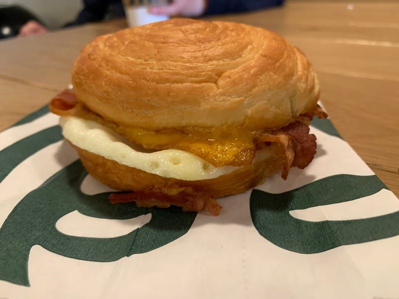 Starbucks Double-Smoked Bacon Sandwich