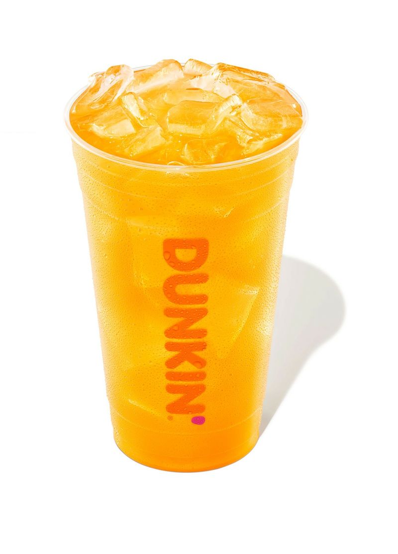 Dunkin's Mango Pineapple Refresher