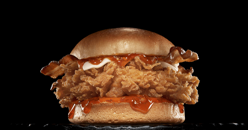 Hardee's Hot Honey Chicken Sandwich