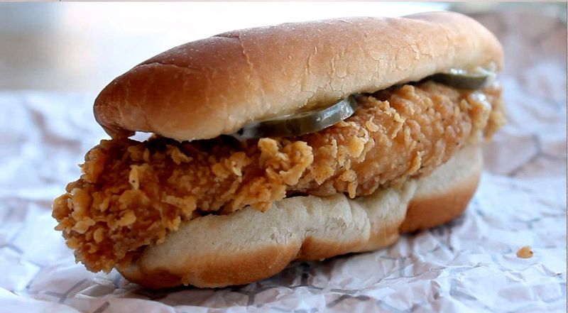 KFC Chicken Little Sandwich
