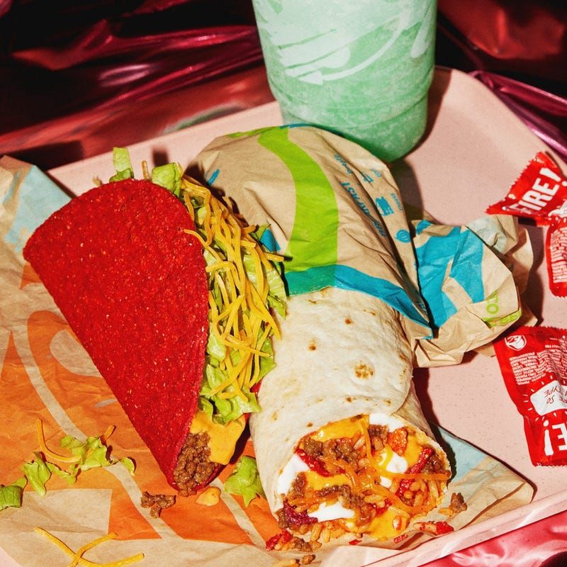 Taco Bell’s Volcano Menu