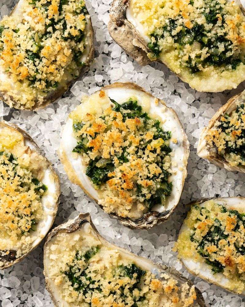 Oysters Rockefeller