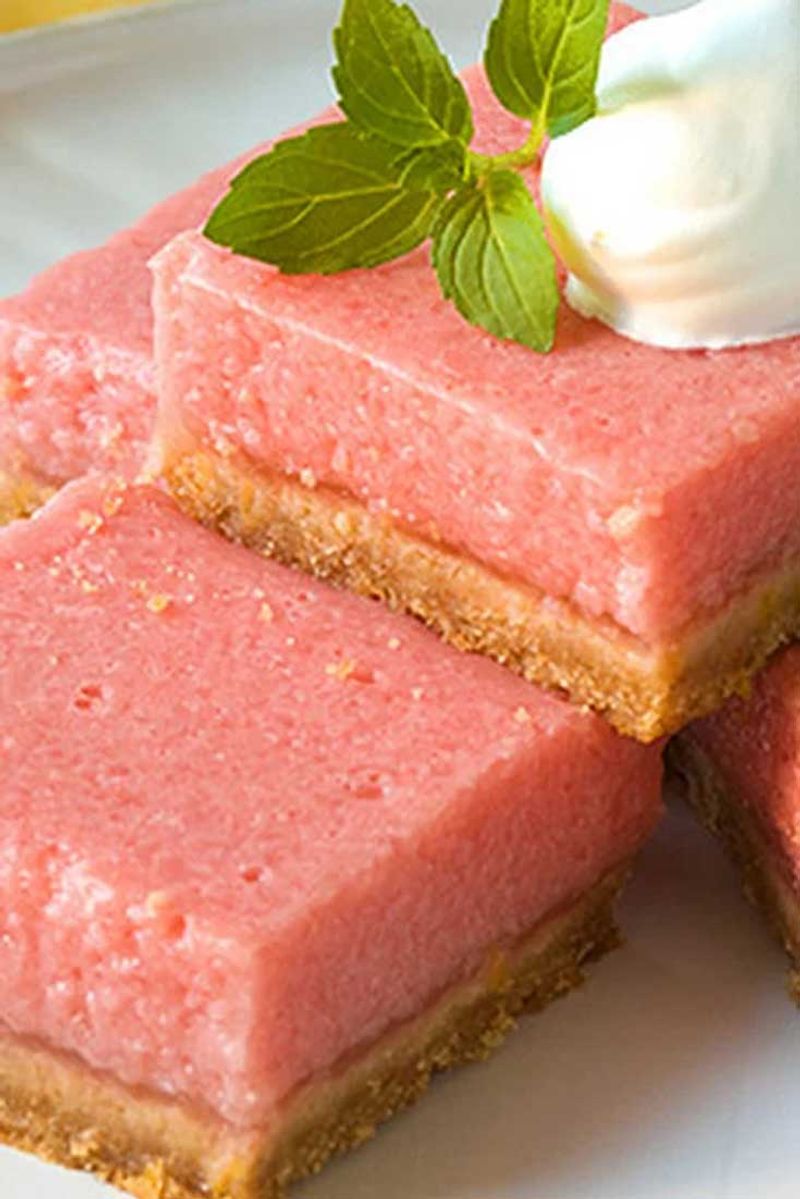 Watermelon Frosty Squares