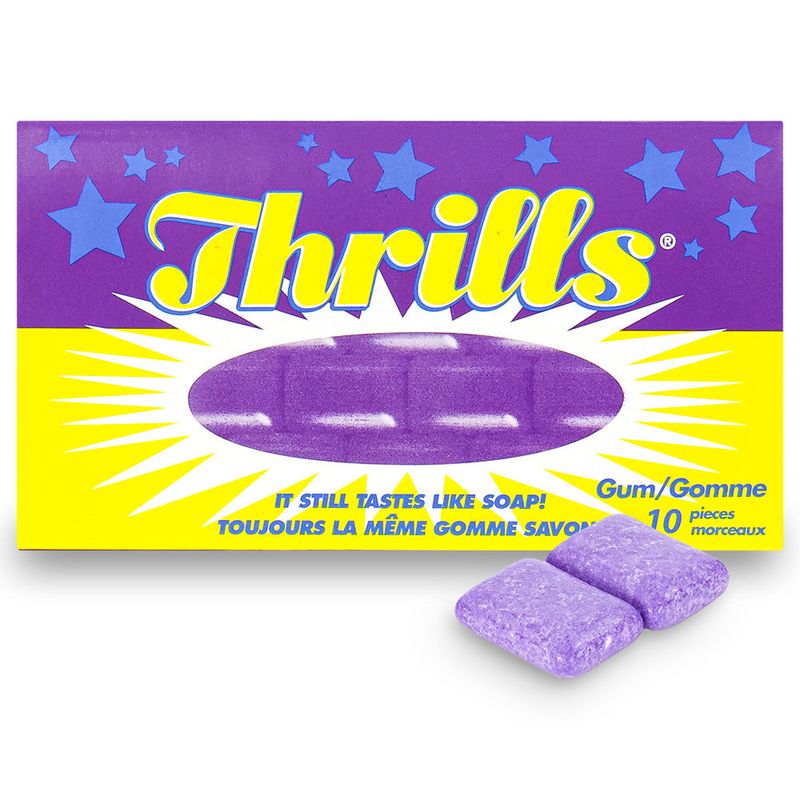 Thrills Gum: Soap-Flavored Chewing Gum