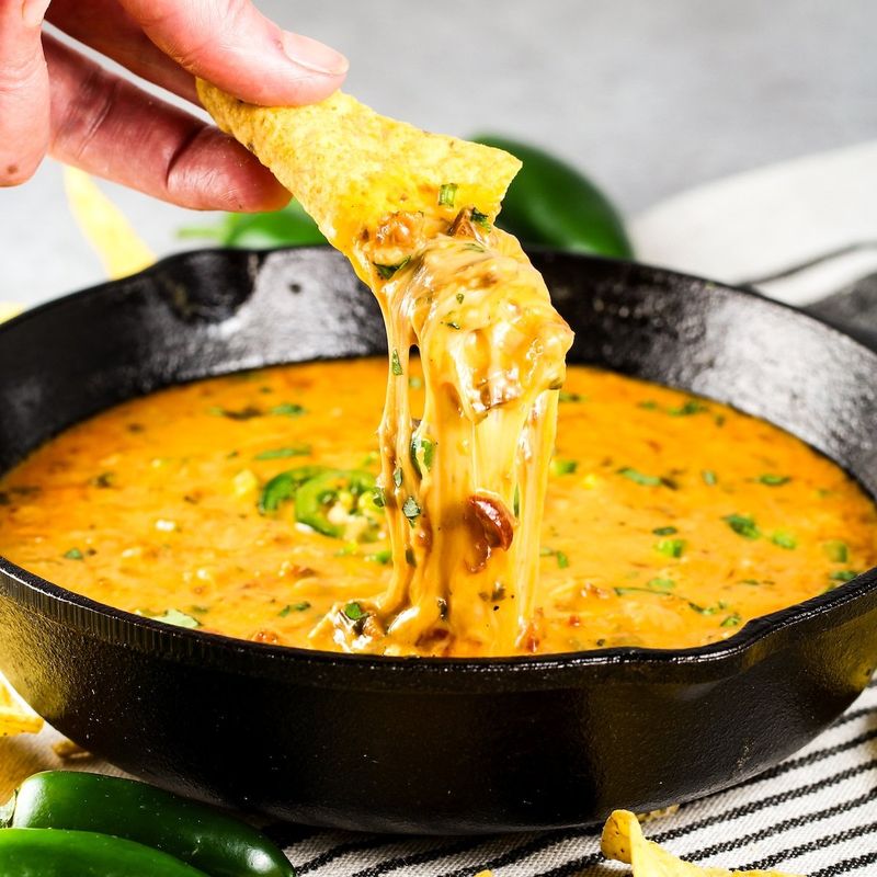 Smoked Queso Fundido Dip
