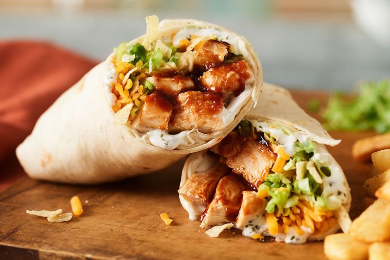 Kentucky's Bourbon Chicken Burrito