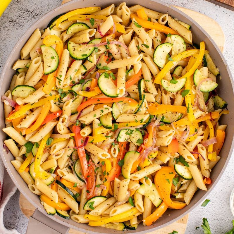 Pasta Primavera With Seasonal Veggies