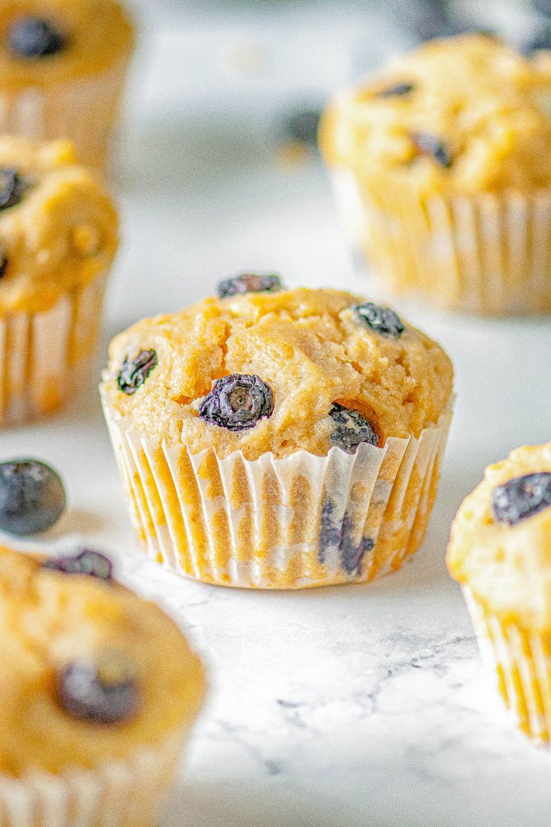 Blueberry Cream Cheese Muffins