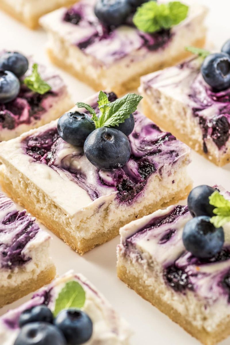 Blueberry Cheesecake Bars