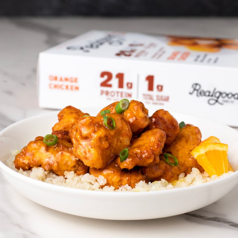 Real Good Orange Chicken Bowl